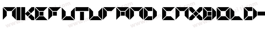 NikeFuturaND CnXBold字体转换